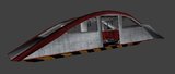 Another rendering of the train model.