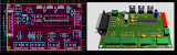 Did a pcb design for a simple control unit with an lcd display.