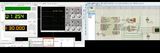 Testing the control software (on the left) for the PIC18F4550 controller, by simulating the device.