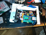 Another view of the assembled control device.
