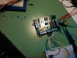 Duty cycle generator with 555 timer IC. Did the pcb design and component soldering. Testing the circuit.