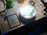 Trying out a simple process to etch printed circuit boards. The process uses photo sensitive film to mask of areas, which inturn will be chemically processed.