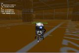 Testing a character controller with an animated game character model, done by me.