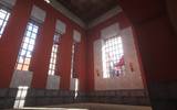 Inside the fort, rendered with SEUS shaders.